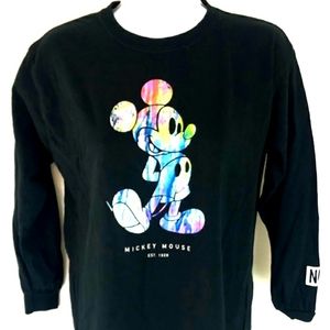 Long Sleeve  Black Disney Neff Mens Shirt L